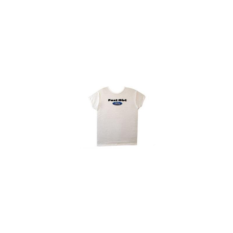 FORD MUSTANG 1964-2015 T-SHIRT FEMME FAST GIRL TAILLE SMALL t-shirt womens fast girl SCOTT DRAKE TS-S-GIRL