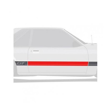FORD MUSTANG 1985-1986 door body molding rh DANIEL CARPENTER E5ZZ-6120938