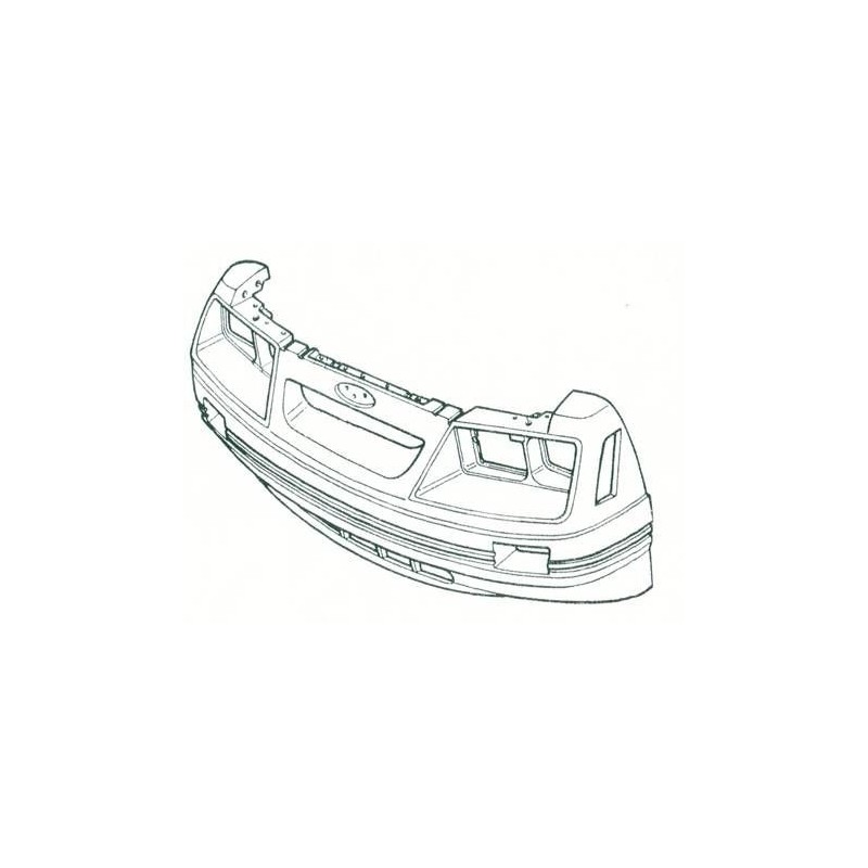 FORD MUSTANG 1985-1986 gt ft bumper cover DANIEL CARPENTER E5ZZ-8190-B