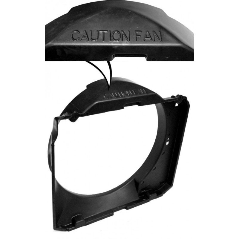 FORD MUSTANG 1986-1993 COULOIR DE VENTILATEUR RADIATEUR radiator shroud DANIEL CARPENTER E6ZZ-8146
