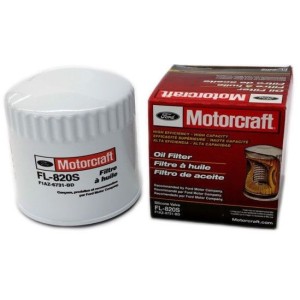 FORD MUSTANG 1996-2014 FILTRE A HUILE MOTORCRAFT FORD MUSTANG V6 et V8 4.0 4.6 5.4 5.8 Oil Filter MOTORCRAFT FL-820-S FL820S