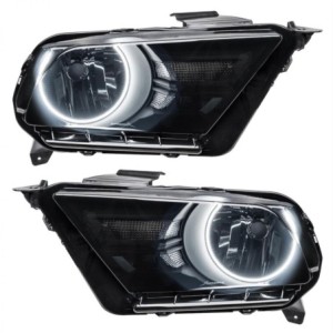 FORD MUSTANG 2010-2012 PAIRE FEUX AVANT LED SMD Pre-Assembled Halo Headlights ORACLE LIGHTING 7050-001