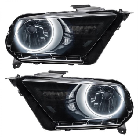 FORD MUSTANG 2010-2012 PAIRE FEUX AVANT LED SMD Pre-Assembled Halo Headlights ORACLE LIGHTING 7050-001
