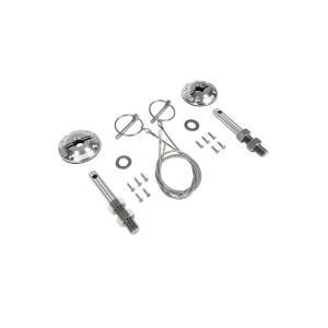 FORD MUSTANG 2015- Modern Billet Hood Pin Kit DRAKE MUSCLE CARS FR3Z-6316892-LM