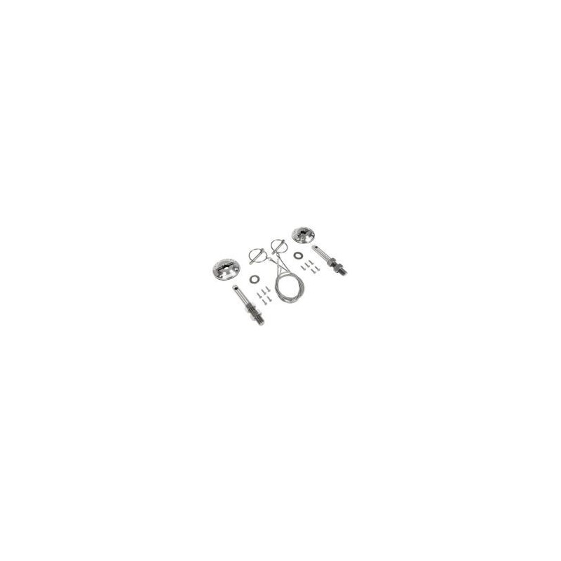 FORD MUSTANG 2015- Modern Billet Hood Pin Kit DRAKE MUSCLE CARS FR3Z-6316892-LM