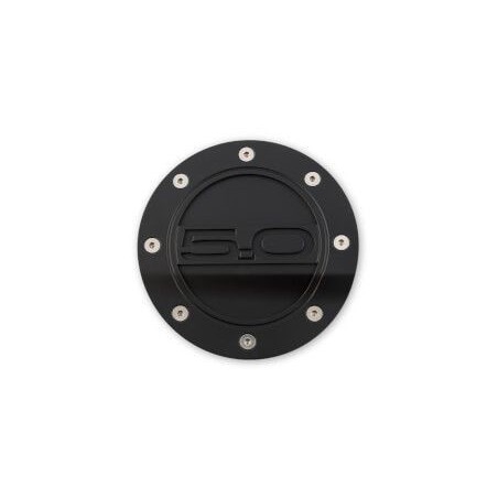 FORD MUSTANG 2015-2023 5.0 All Black Fuel Door DRAKE MUSCLE CARS FR3Z-6640526-5A