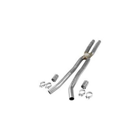 FORD MUSTANG 2018-2021 V8 Gt Resonator Delete X-pip FLOWMASTER 817817