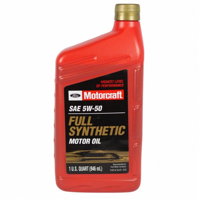 FORD MUSTANG 2013-2014 V8 GT 302 ET 2007-2022 GT 500 HUILE SYNTHÉTIQUE SAE 5W50 Motorcraft Engine Oil XO5W50QGT 1 quart