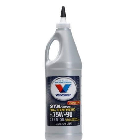 FORD MUSTANG 2013-2014 V8 355 SHELBY GT500 HUILE DE PONT SYNTHÉTIQUE SAE 75W90 1 quart