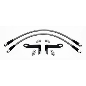 FORD MUSTANG 2005-2014 KIT FLEXIBLES DE FREINS AVANT ÉTRIERS SUPERLITE 4 OU 6 Wilwood Brake Flexline Kits 220-9111 la paire
