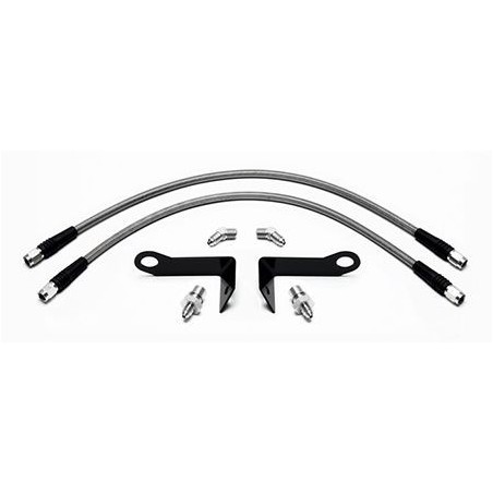 FORD MUSTANG 2005-2014 KIT FLEXIBLES DE FREINS AVANT ÉTRIERS SUPERLITE 4 OU 6 Wilwood Brake Flexline Kits 220-9111 la paire