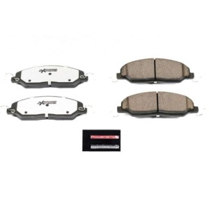 FORD MUSTANG 2005-2010 V6 245 V8 281 KIT DE PLAQUETTES DE FREIN AVANT EN CARBONE CÉRAMIQUE PowerStop Z26 Street Warrior Brake Pa