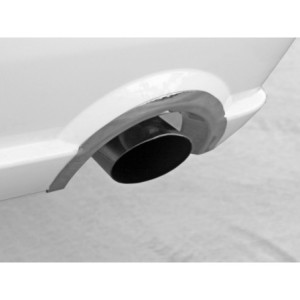 FORD MUSTANG 2005-2009 PAIRE DE CONTOUR DE SORTIE D ECHAPPEMENT Pair GT Valance Exhaust trim SCOTT DRAKE 5R3Z-5C299-05
