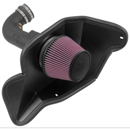 FORD MUSTANG 2015-2017 V8 GT 5.0L K&N KIT D ADMISSION D AIR 63 SERIE FILTRE À AIR KN 63-2590