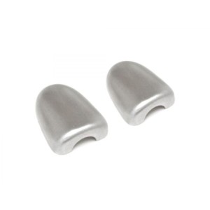 FORD MUSTANG 2005-2007 GICLEURS DE LAVE GLACE Stamped Aluminium Windshield washer nozzle covers SCOTT DRAKE 5R3Z-17603-AL