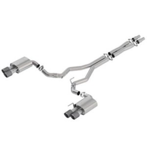 FORD MUSTANG 2018-2020 GT V8 5.0L LIGNE D’ÉCHAPPEMENT APRÈS CATALYSEUR BORLA 140746CF