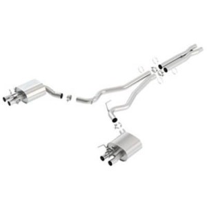 FORD MUSTANG 2015-2019 SHELBY GT350 GT350R V8 5.2L LIGNE D’ÉCHAPPEMENT APRÈS CATALYSEURS BORLA 140684
