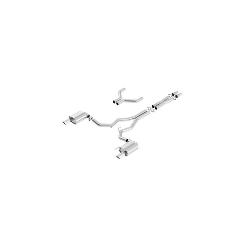 FORD MUSTANG 2015-2017 GT V8 5.0L LIGNE D’ÉCHAPPEMENT APRÈS CATALYSEURS BORLA 140630