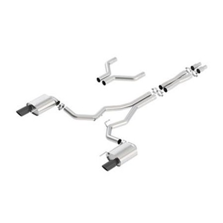 FORD MUSTANG 2015-2017 GT V8 5.0L LIGNE D’ÉCHAPPEMENT APRÈS CATALYSEURS BORLA 140629BC