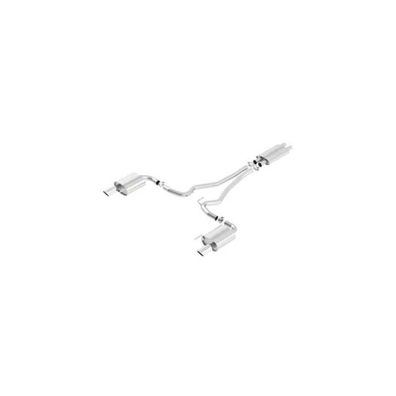 FORD MUSTANG 2015-2017 GT V8 5.0L LIGNE D’ÉCHAPPEMENT APRÈS CATALYSEURS BORLA 140589