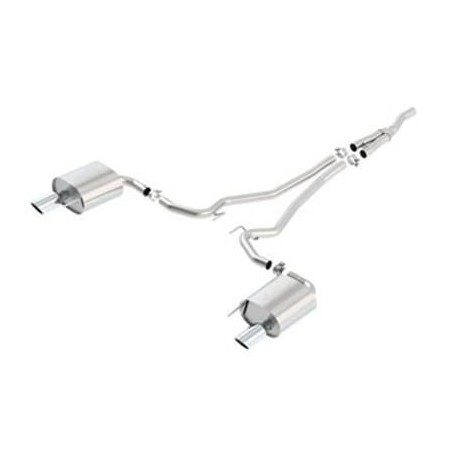 FORD MUSTANG 22015-2019 ECOBOOST 2.3L LIGNE D’ÉCHAPPEMENT APRÈS CATALYSEURS BORLA 140585