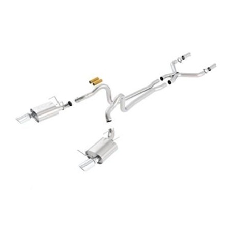 FORD MUSTANG 2013-2014 BOSS 302 GT V8 5.0L LIGNE D’ÉCHAPPEMENT APRÈS CATALYSEURS BORLA 140516
