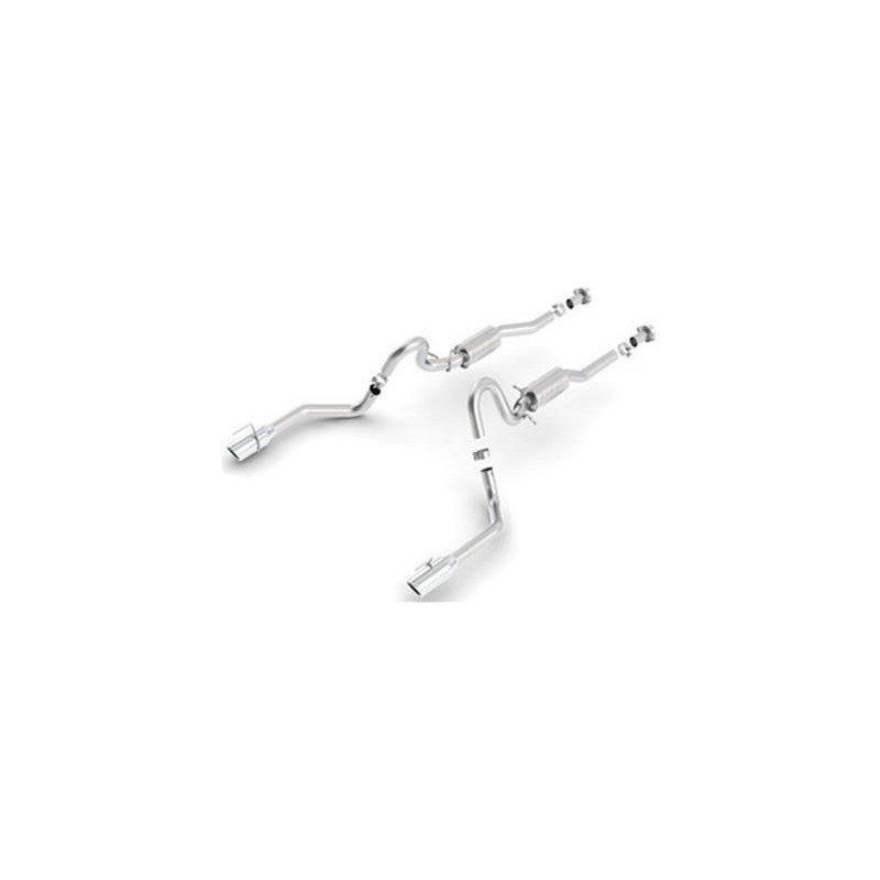 FORD MUSTANG 1999-2004 GT V8 4.6L LIGNE D’ÉCHAPPEMENT APRÈS CATALYSEURS BORLA 140458