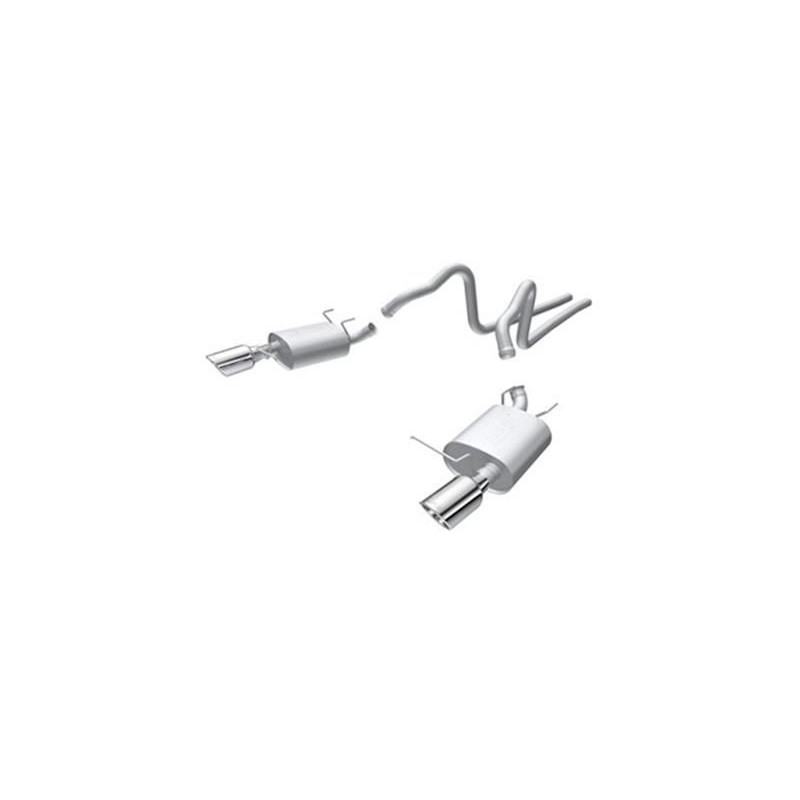 FORD MUSTANG 2011-2014 V6 3.7L LIGNE D’ÉCHAPPEMENT APRÈS CATALYSEUR S TYPE BORLA 140375