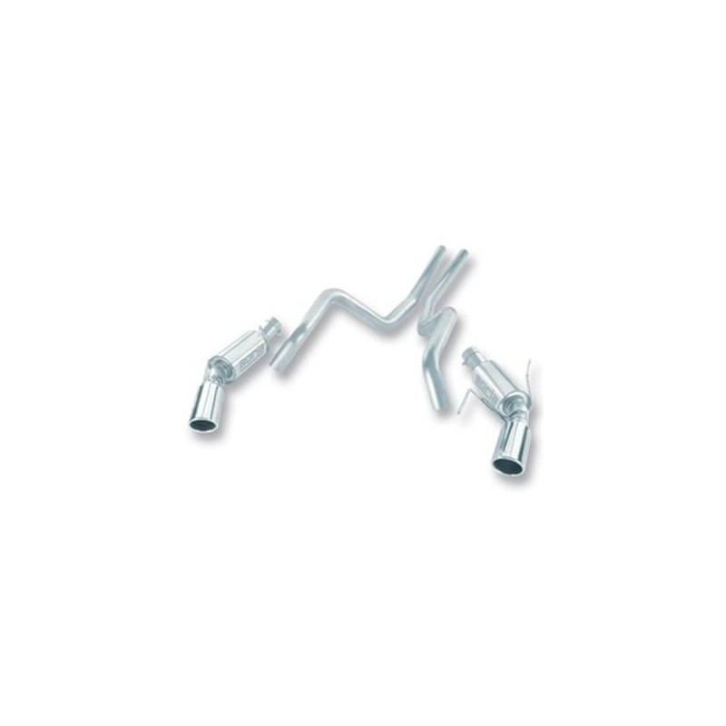 FORD MUSTANG 2010 GT V8 4.6L LIGNE D’ÉCHAPPEMENT APRÈS CATALYSEURS ATAK BORLA 140329