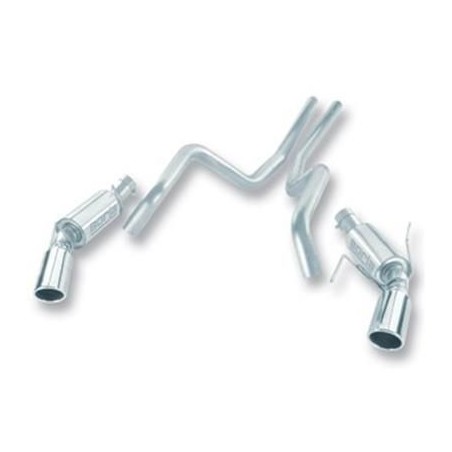 FORD MUSTANG 2010 GT V8 4.6L LIGNE D’ÉCHAPPEMENT APRÈS CATALYSEURS ATAK BORLA 140329