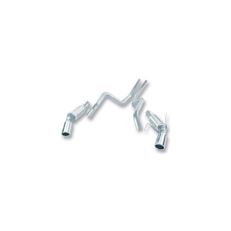 FORD MUSTANG 2005-2009 GT500 LIGNE D’ÉCHAPPEMENT APRÈS CATALYSEURS S TYPE BORLA 140135