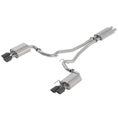 FORD MUSTANG 2018-2020 V8 5.0L LIGNE D’ÉCHAPPEMENT APRÈS CATALYSEUR TOURING BORLA 104045BC