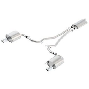 FORD MUSTANG 2015-2019 ECOBOOST 2.3L LIGNE D’ÉCHAPPEMENT APRÈS CATALYSEURS TOURING BORLA 1014039