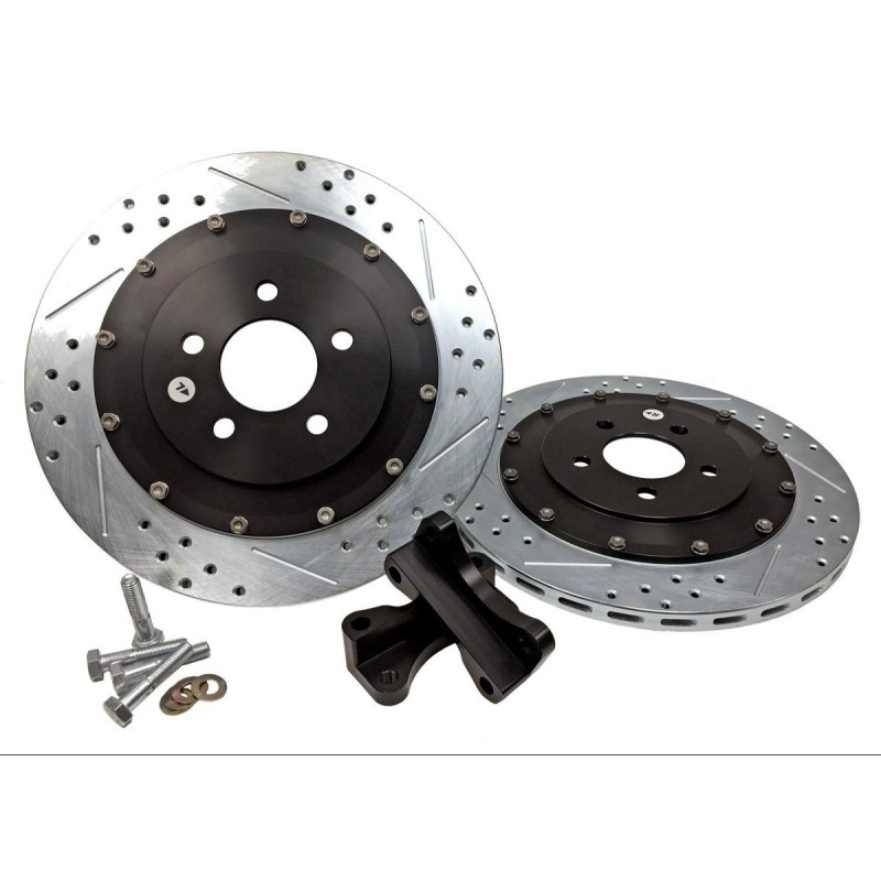 FORD MUSTANG 2005-2014 GT V6 2007-2012 GT500 KIT DISQUES ARRIÈRES BAER 2262019