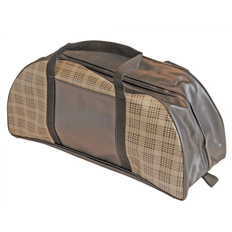 FORD MUSTANG 1964-2015 SAC LARGE STYLE PLAID SANS EMBLEM Tote bag large plaid no emblem SCOTT DRAKE TB-L-PLD-NE
