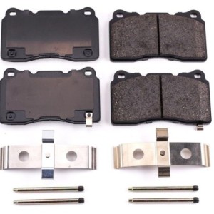 FORD MUSTANG 2007-2014 V8 302 355 ENSEMBLE PLAQUETTES DE FREIN AVANT CÉRAMIQUE Power Stop Z17 Evolution Plus Brake Pads 17-1001