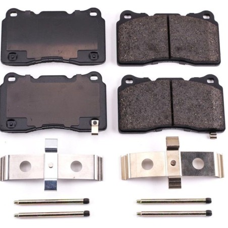 FORD MUSTANG 2007-2014 V8 302 355 ENSEMBLE PLAQUETTES DE FREIN AVANT CÉRAMIQUE Power Stop Z17 Evolution Plus Brake Pads 17-1001
