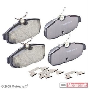 FORD MUSTANG 2005-2010 V6 245 V8 281 KIT PLAQUETTES DE FREIN ARRIERE Motorcraft Standard Premium Brake Pads 5U2Z2V200E
