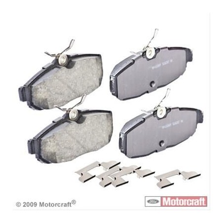 FORD MUSTANG 2005-2010 V6 245 V8 281 KIT PLAQUETTES DE FREIN ARRIERE Motorcraft Standard Premium Brake Pads 5U2Z2V200E