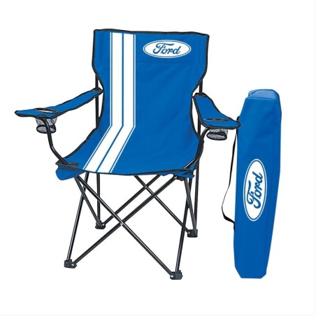 CHAISE PLIANTE EN NYLON FORD AVEC SAC DE RANGEMENT Ford Folding Chairs FRD-40065 à l'unité