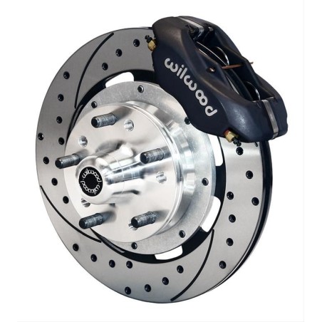 FORD MUSTANG II 1971-1978 KIT FREINS A DISQUE AVANT GROS FREIN DISQUES PERCES ETRIER 4 PISTONS Wilwood Forged Dynalite Big Brake