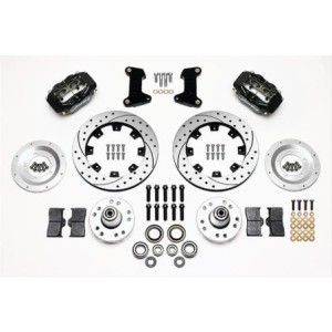 FORD MUSTANG II 1971-1978 KIT FREINS A DISQUE AVANT GROS FREIN DISQUES PERCES ETRIER 4 PISTONS Wilwood Forged Dynalite Big Brake