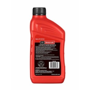 FORD MUSTANG 2011-2017 V6 3.7 V8 302 SANS OPTION TRACK PACK HUILE SYNTHÉTIQUE 946 ML SAE 5W20 API GF 6A Motorcraft Engine Oil XO